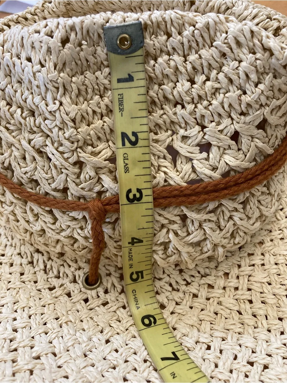 NWOT cowgirl/cowboy  Wolven straw, beige color, summer hat.